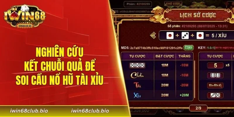 Nghiên cứu kết chuỗi quả để soi cầu nổ hũ tài xỉu
